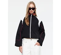 Lioness Women's Shoreline Windbreaker High Neck Jacket