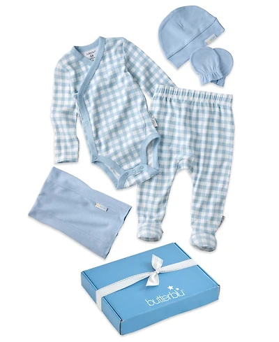 butterblu Baby Boys' or Girls' Take Me Home Layette Gift, 6-Piece Set