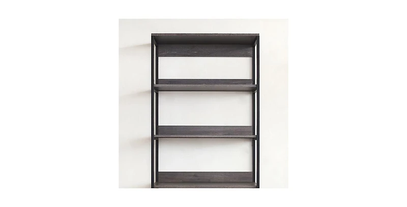 Storage shelves with 5 adjustable levels, garage storage shelves, heavy-duty metal shelves, practical shelf units, suitable for warehouse storage room