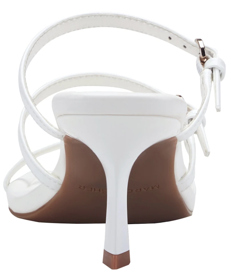 Marc Fisher Women's Dressi Strappy Slip-On Dress Sandals