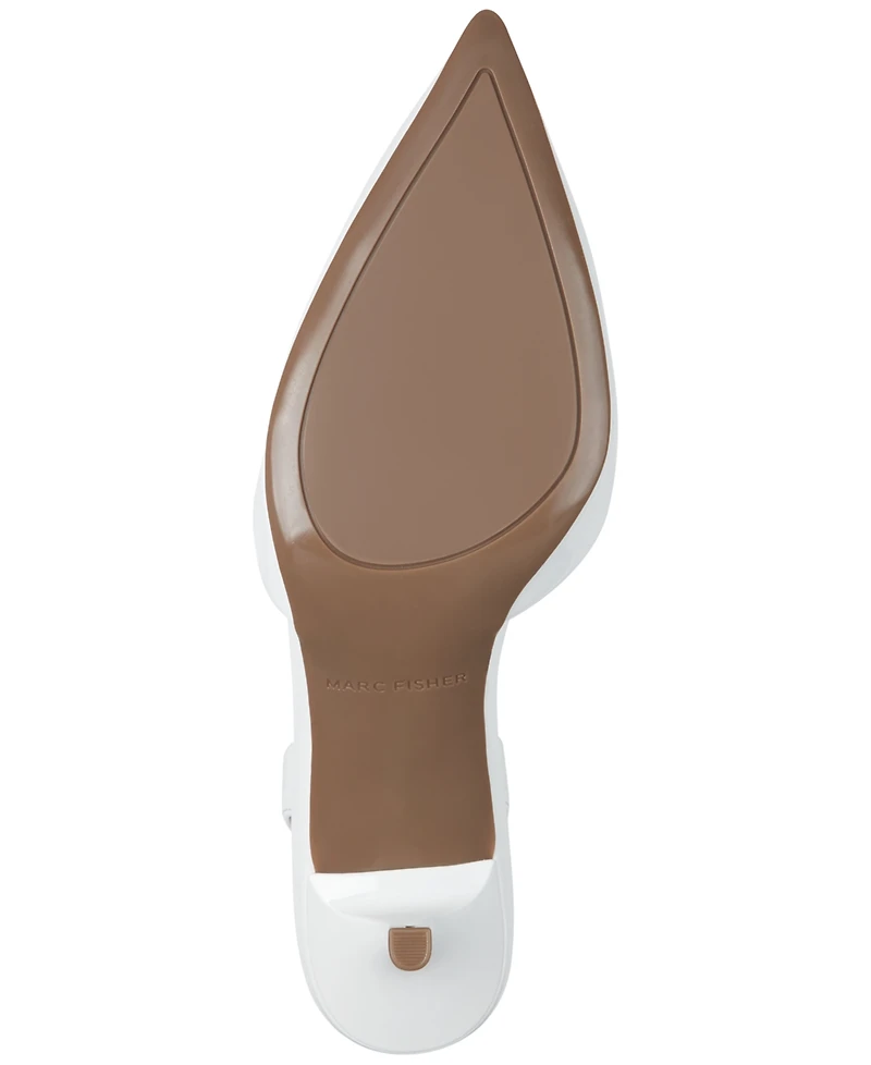 Marc Fisher Women's Iced Slingback Kitten Heel Pumps