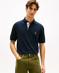 Tommy Hilfiger Men's Archive Crest Classic-Fit Polo Shirt