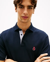 Tommy Hilfiger Men's Archive Crest Classic-Fit Polo Shirt