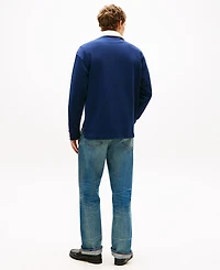 Tommy Hilfiger Men's Regular-Fit Flag Rugby Polo Shirt