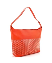 Pre-Owned Goyard Grenadine Hobo Coated Canvas with Leather