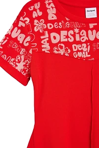 Desigual Girls's dress with lettering