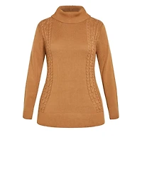 Avenue Women's Rosie Cable Knit Sweater