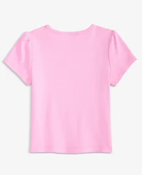 Epic Threads Girls' Toddler 2T-5T Ribbed Embroidered T-Shirt, Macy's Exclusive