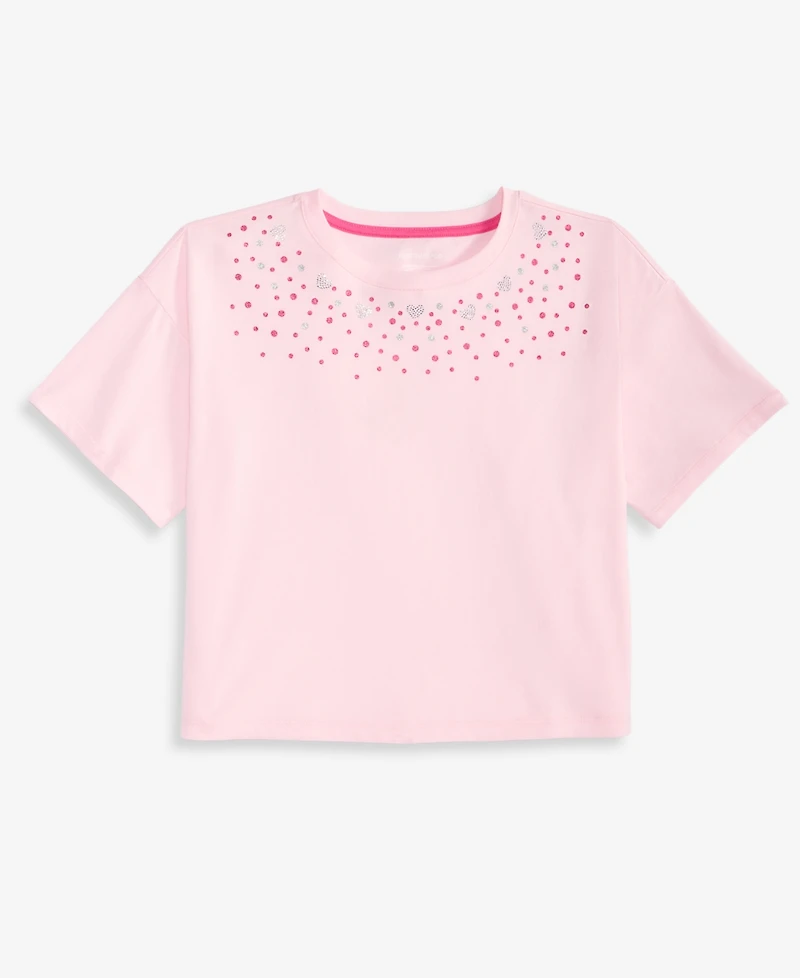 Epic Threads Girls' Xs-xl Gem Relaxed Cropped Tee, Macy's Exclusive