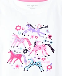 Epic Threads Girls' 12M-5T Unicorns Tee, Macy's Exclusive