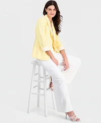 Tahari Asl Women's Two-Button Peak-Lapel Jacket