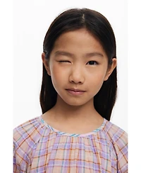 Desigual Girls Girls's Checkered dress with ruffle