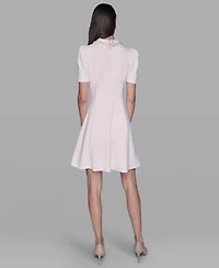 Women's Embellished-Collar Mini Dress