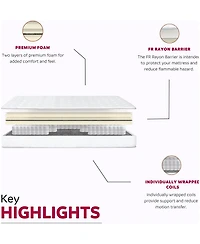 Primo International Galaxy 2 9" Firm Tight Top Mattress in a Box