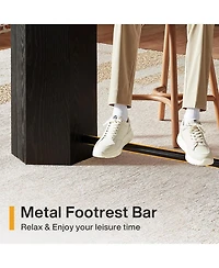 Tribesigns 70.9" Extra Long Bar Table, Industrial Counter Height Table