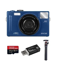 Minolta MND25 Digital Camera, Blue with Essessory kit