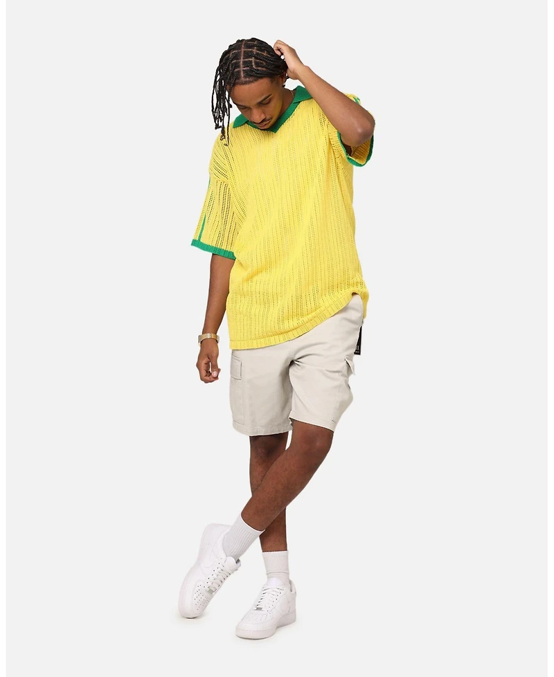 Xxiii Men's Knit Jersey Yellow/Green