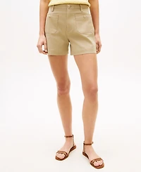 Tommy Hilfiger Women's Twill Patch Pocket Shorts