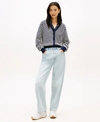 Tommy Hilfiger Women's Denim Tam Barrel Jeans