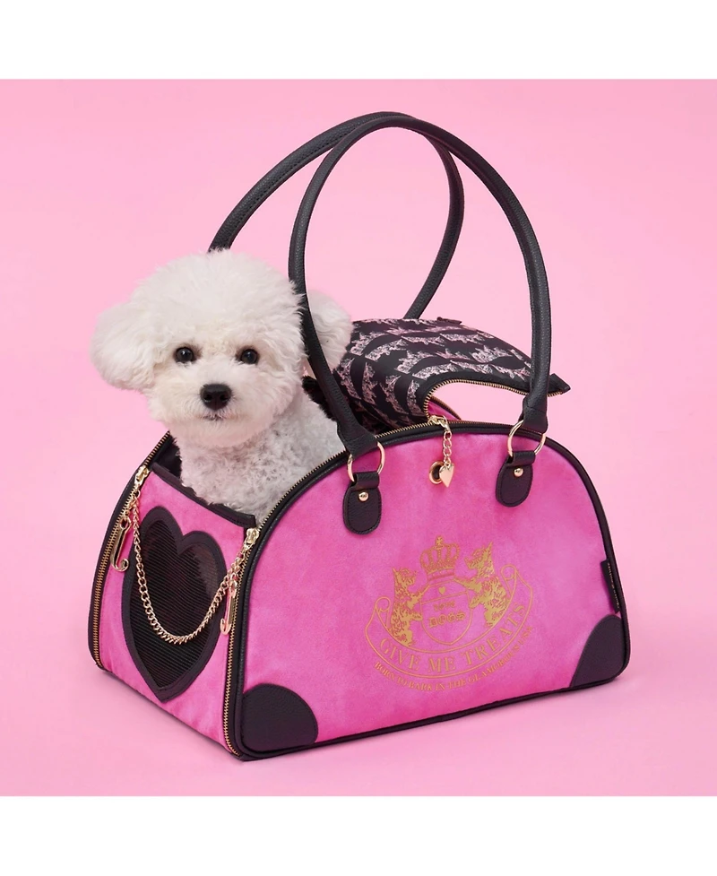 Juicy Couture Give Me Treats Pet Carrier