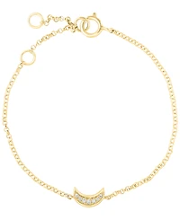 Effy Collection Diamond Accent Bracelet in 14k Yellow Gold