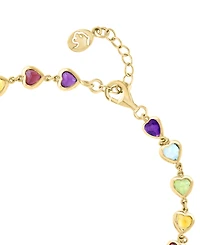 Effy Collection Multi-Gemstone (5-5/8 ct. t.w.) Bracelet in 14k Yellow Gold Over Silver