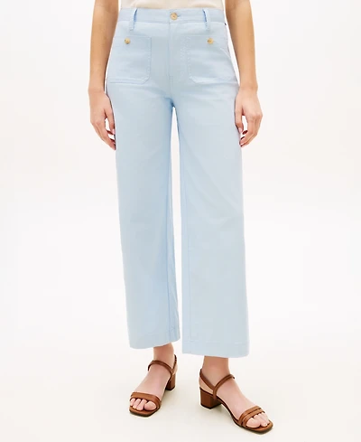 Tommy Hilfiger Women's Twill Patch Pocket Chinos Pants