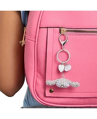 Hello Kitty Sanrio Cinnamoroll Crystal Keychain with Candy & Heart Charms