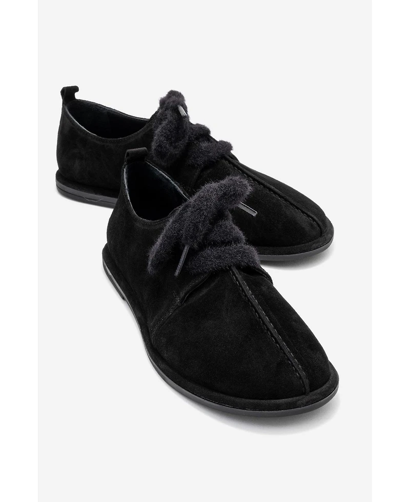 Forever & Always Shoes Denora Leather Lace Up