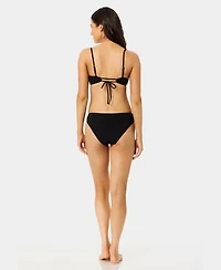 California Waves Women's Solid Scoop Neck Swim Bralette