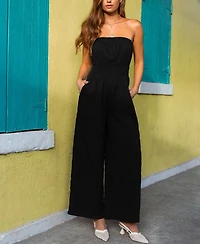 Cupshe Women's Sunset Over the Cays Black Jumpsuit