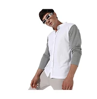 Campus Sutra Men's Colourblocked Regular Fit Shirt