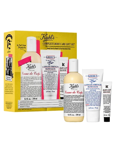 Kiehl's Since 1851 3-Pc. Complete Body Care Moisturizer and Lip Balm Set