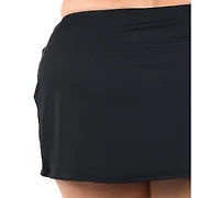 La Blanca Plus Island Goddess Adjustable Tunnel Swim Skirt