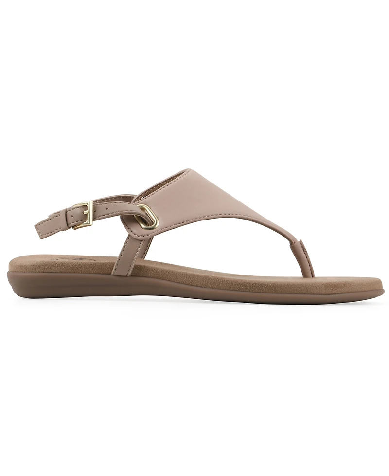 White Mountain Women's Lifted Slingback Sandals