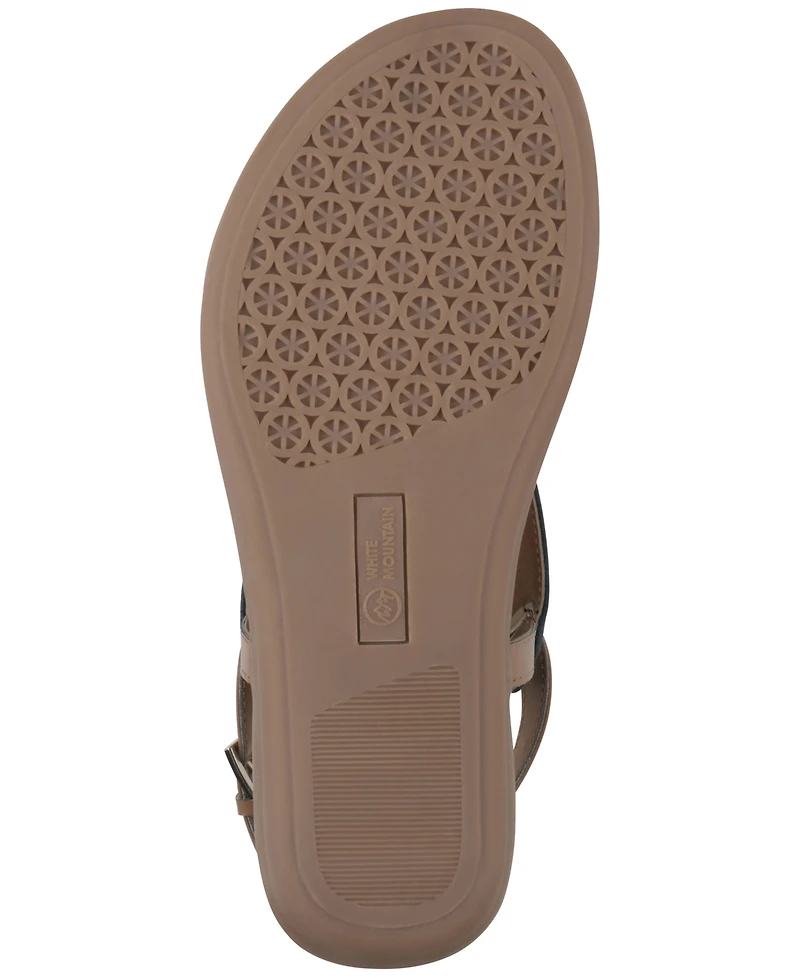 White Mountain Women's Lifted Slingback Sandals