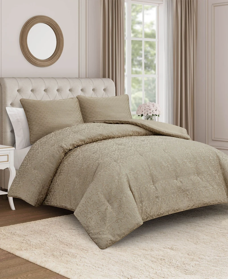 Waterford Anya Soft 3-Pc. Comforter Set, King
