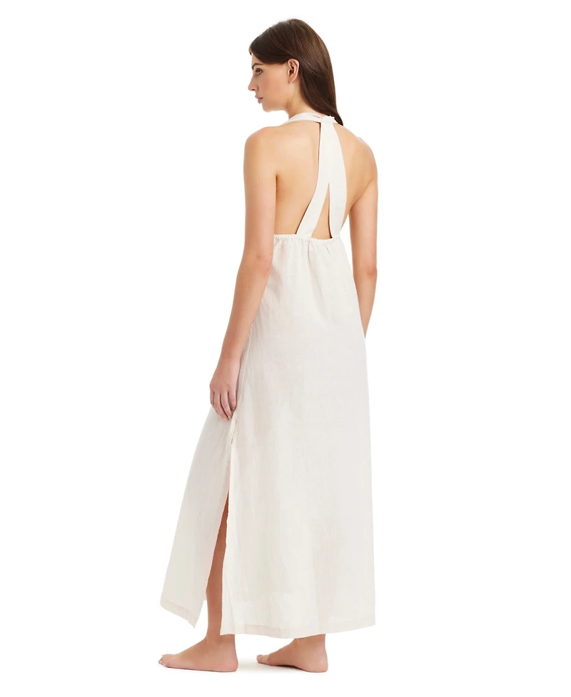 Sanctuary Women's Costal Covers V-Neck Cover-Up Dress