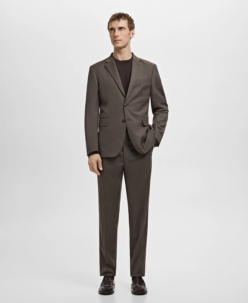Mango Men's Milan Slim-Fit Suit Blazer
