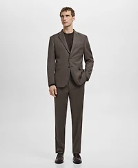 Mango Men's Milan Slim-Fit Suit Blazer
