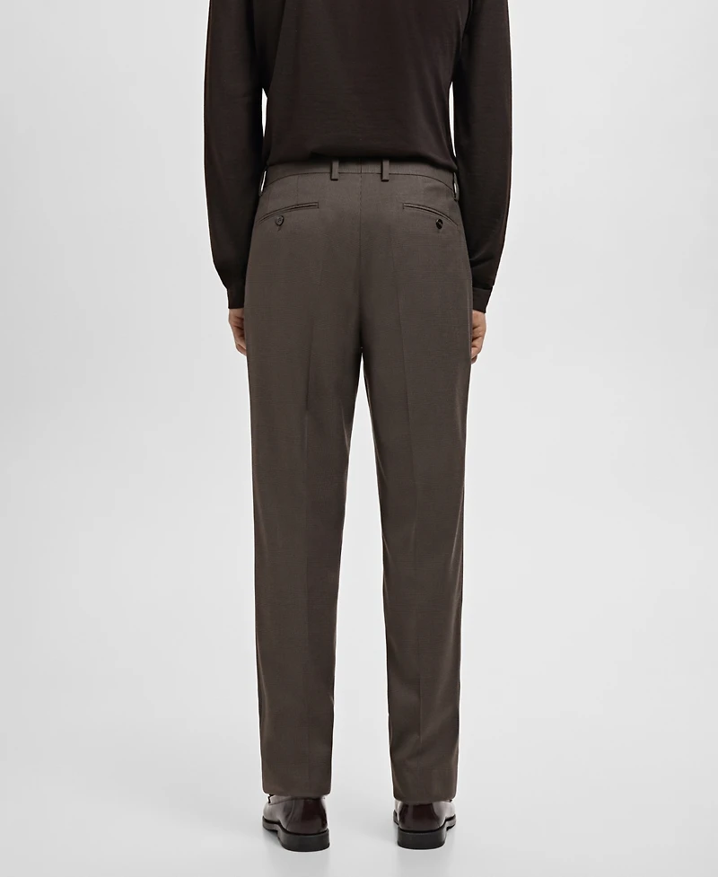 Mango Men's Milan Slim-Fit Suit Pants