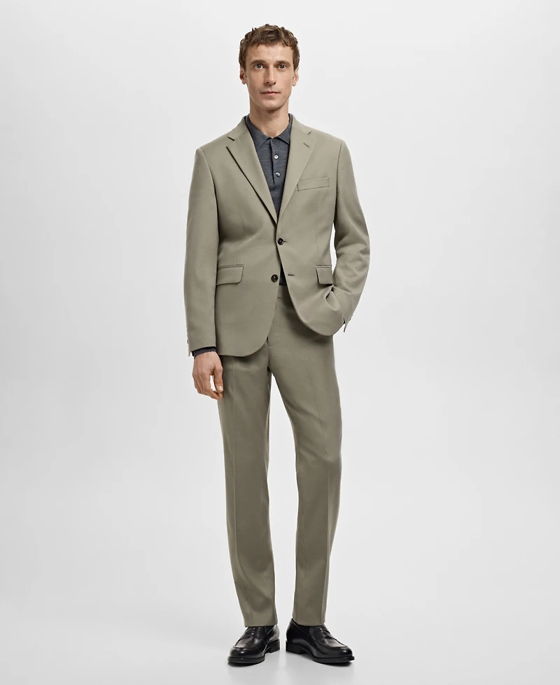 Mango Men's Milan Slim-Fit Suit Pants