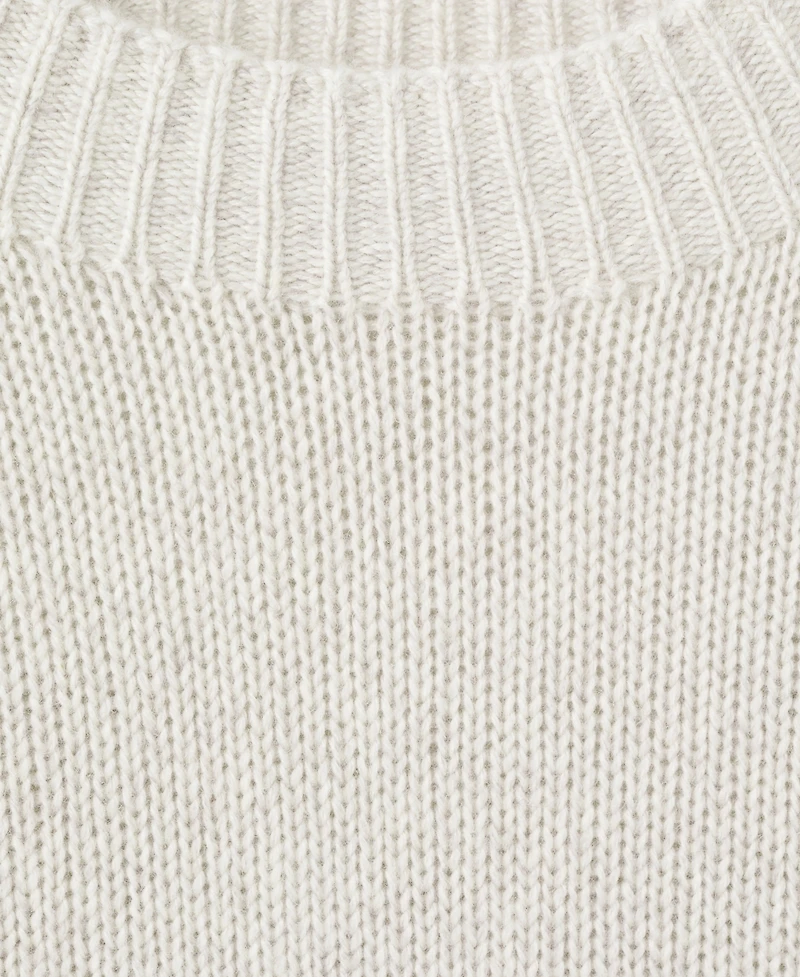 Mango Men's Structured Wool-Blend Knitted Sweater