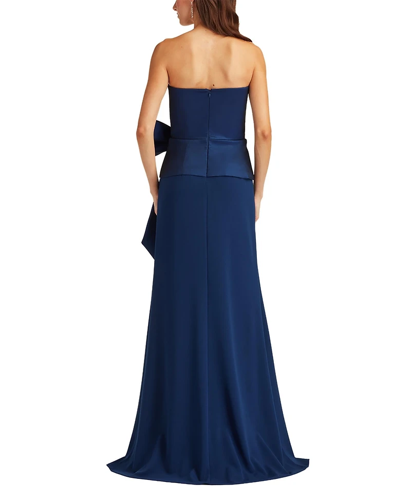 Tadashi Shoji Women's Kinah Oversized Bow Gown