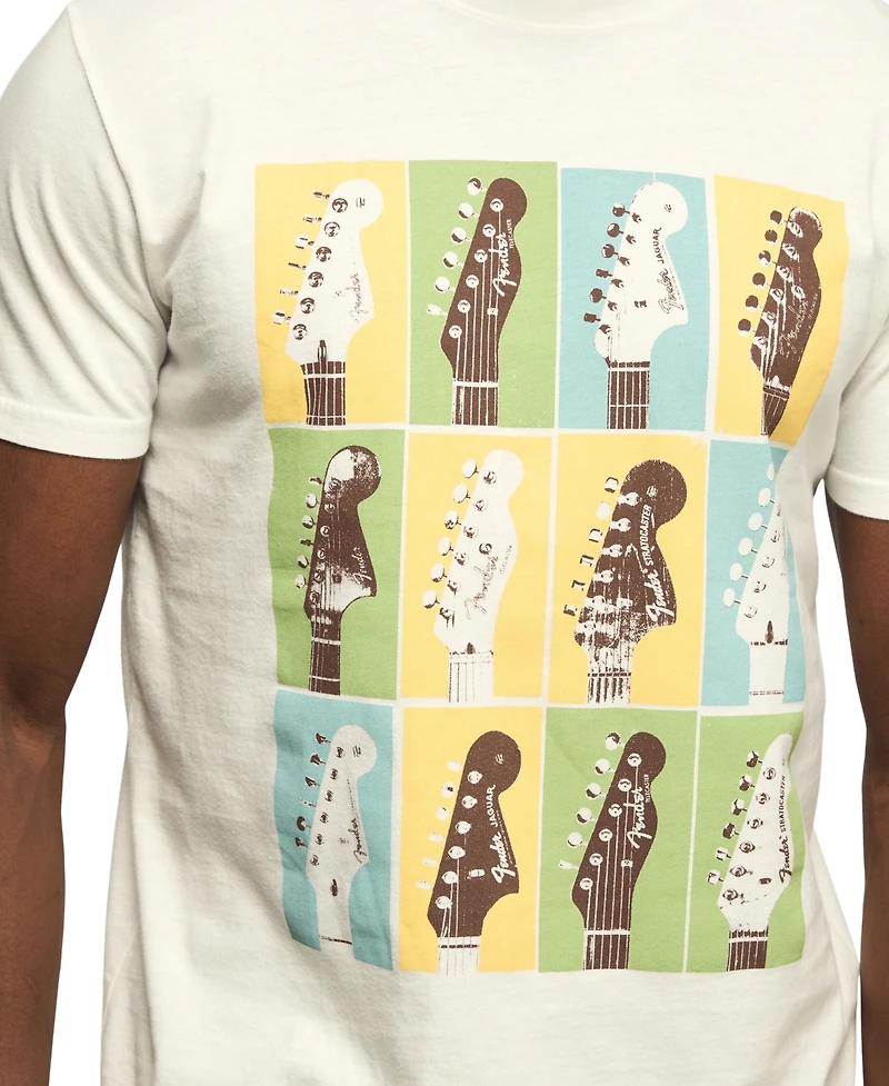 Lucky Brand Men's Fender Repeat Short-Sleeve T-Shirt