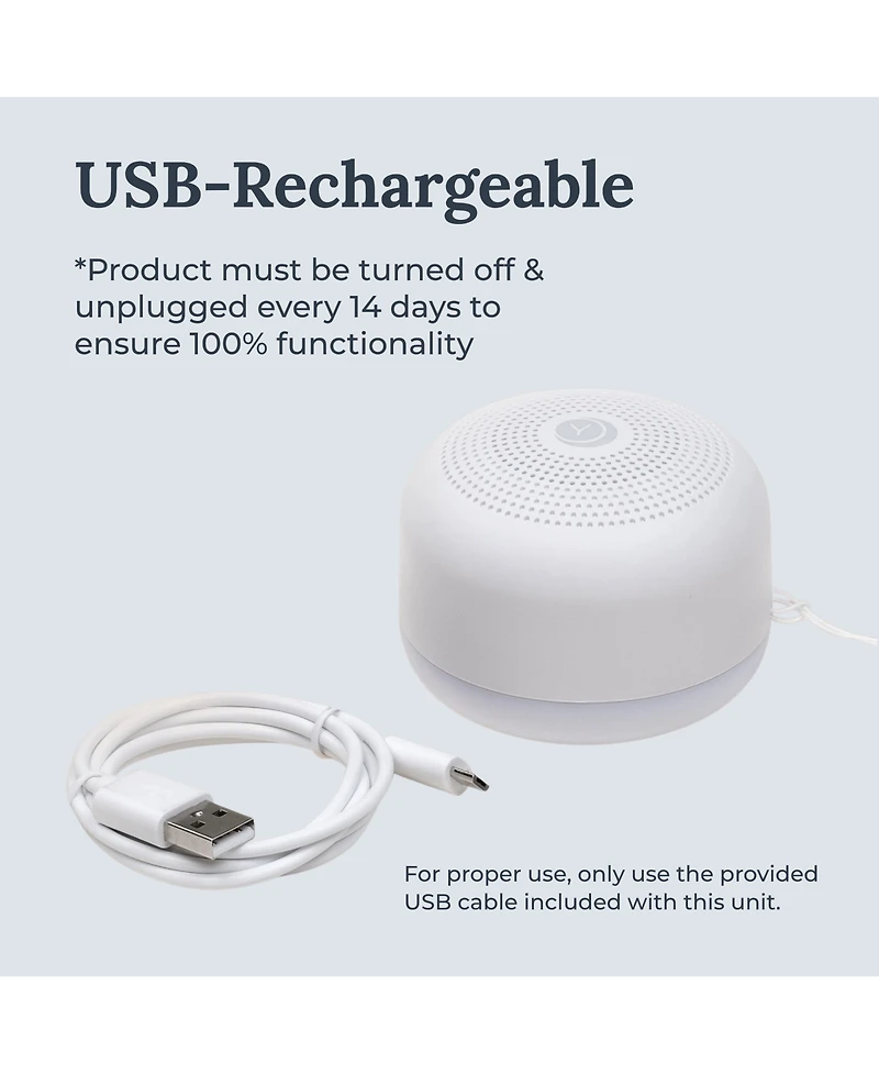 Yogasleep Travel Mini White Noise Machine