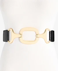 I.n.c. International Concepts Chunky Hardware Stretch Straw Belt, Macy's Exclusive