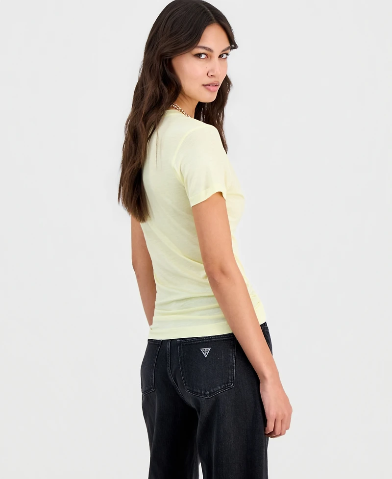 Guess Women's V-Neck Short-Sleeve T-Shirt