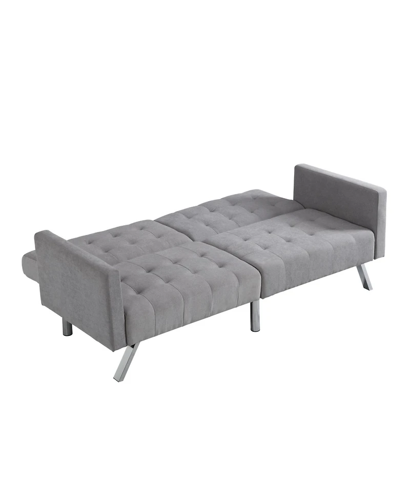 Streamdale Furniture Streamdale Versatile Linen Sofa Bed Comfort and Space-Saving