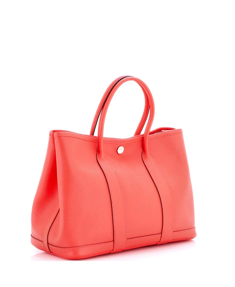 Pre-Owned HERMES 30 Garden Party Tote Leather